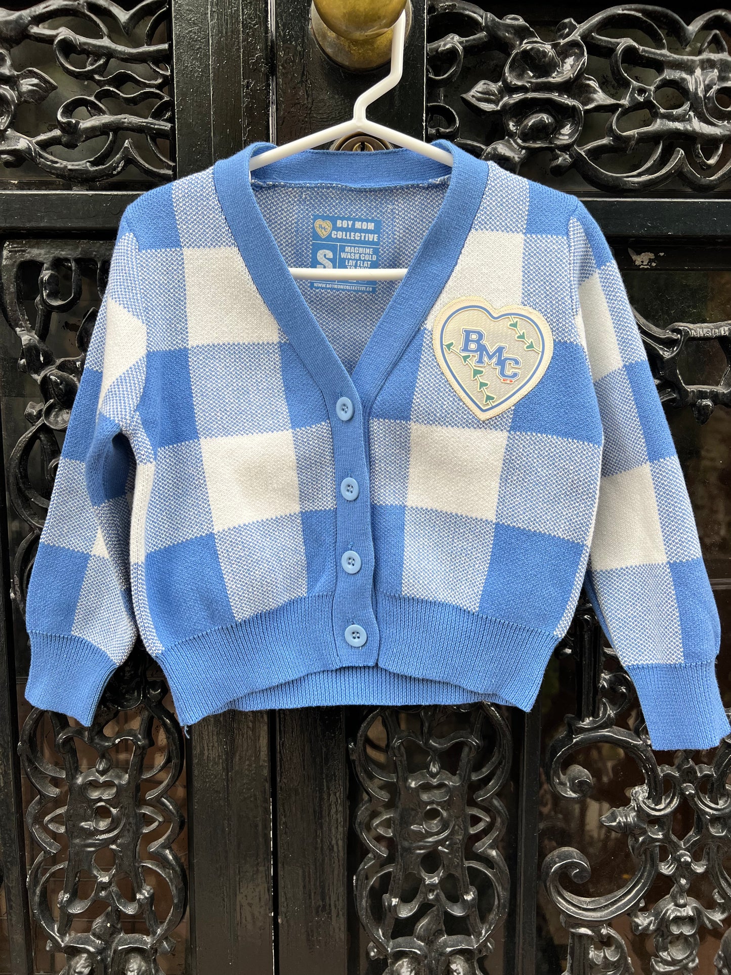 “Boy” Blue Cardigan